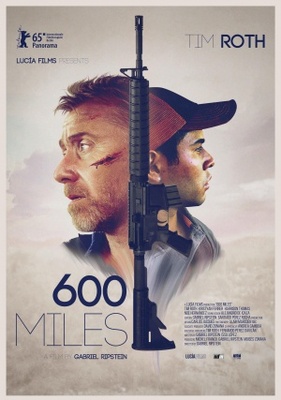 600 Millas movie poster (2015) Stickers MOV_ae8bdd47