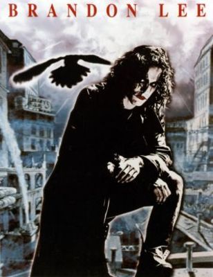 The Crow movie poster (1994) wood print