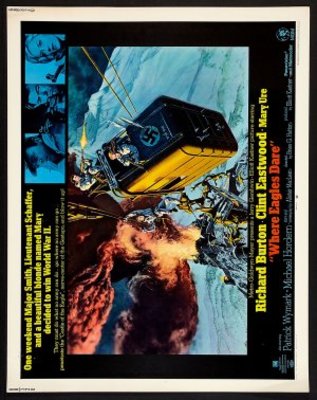Where Eagles Dare movie poster (1968) metal framed poster