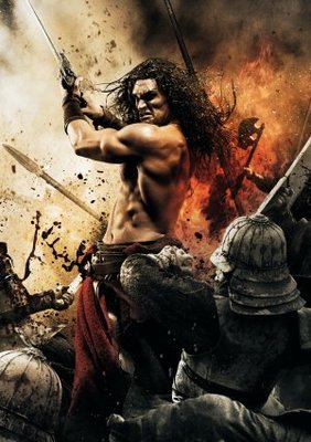 Conan the Barbarian movie poster (2011) canvas poster