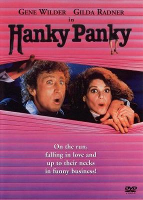 Hanky Panky movie poster (1982) wooden framed poster