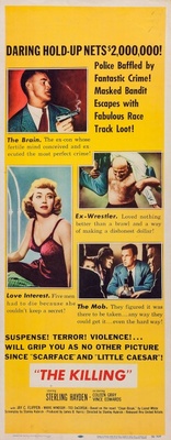 The Killing movie poster (1956) wood print