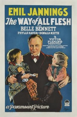The Way of All Flesh movie poster (1927) poster with hanger