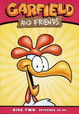 Garfield and Friends movie poster (1988) wood print