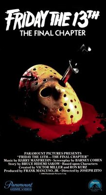 Friday the 13th: The Final Chapter movie poster (1984) t-shirt