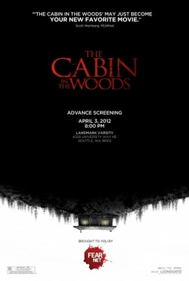 The Cabin in the Woods movie poster (2012) mug #MOV_aed7f0dd