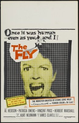 The Fly movie poster (1958) Stickers MOV_aee0d58b