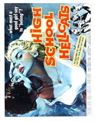High School Hellcats movie poster (1958) poster with hanger