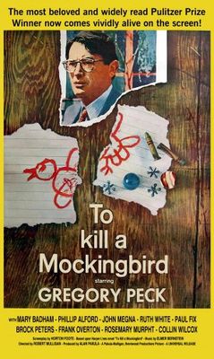 To Kill a Mockingbird movie poster (1962) Mouse Pad MOV_af1998b9