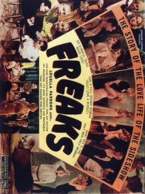 Freaks movie poster (1932) metal framed poster