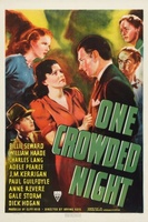 One Crowded Night movie poster (1940) t-shirt #719473