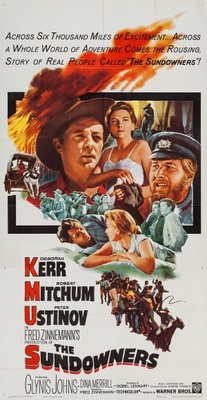 The Sundowners movie poster (1960) wooden framed poster