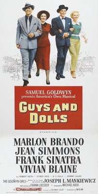 Guys and Dolls movie poster (1955) Stickers MOV_af38a9c9