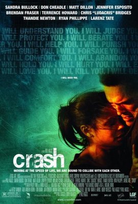 Crash movie poster (2004) wooden framed poster