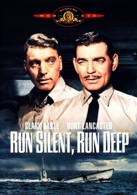 Run Silent Run Deep movie poster (1958) poster with hanger