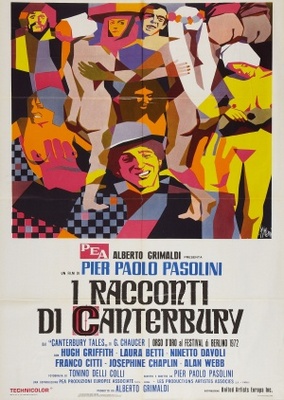 I racconti di Canterbury movie poster (1972) poster with hanger