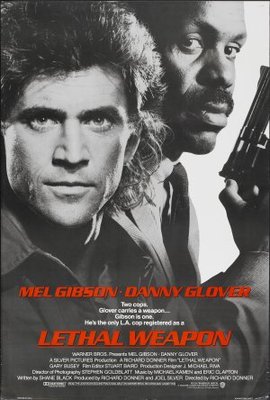 Lethal Weapon movie poster (1987) poster