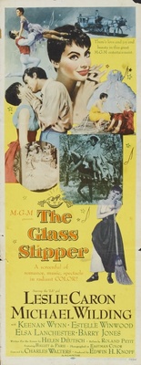 The Glass Slipper movie poster (1955) wooden framed poster