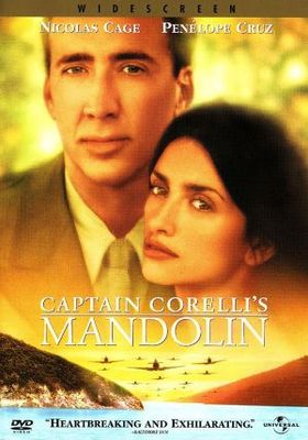 Captain Corelli's Mandolin movie poster (2001) poster with hanger
