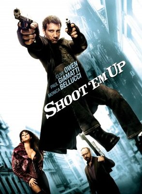 Shoot 'Em Up movie poster (2007) metal framed poster