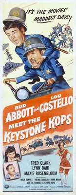 Abbott and Costello Meet the Keystone Kops movie poster (1955) Mouse Pad MOV_af85902a
