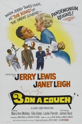 Three on a Couch movie poster (1966) mug