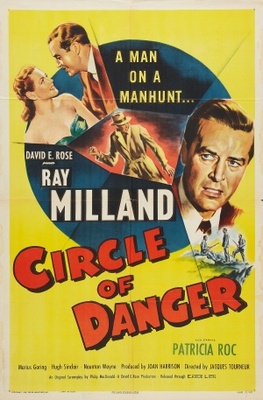 Circle of Danger movie poster (1951) mouse pad