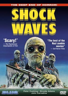 Shock Waves movie poster (1977) metal framed poster