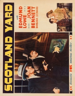 Scotland Yard movie poster (1930) poster with hanger