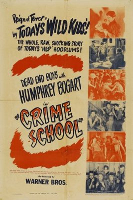 Crime School movie poster (1938) metal framed poster