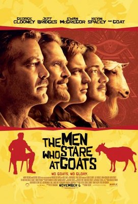The Men Who Stare at Goats movie poster (2009) mouse pad