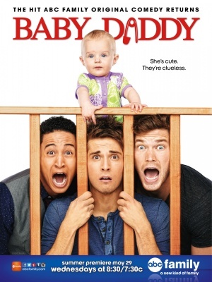 Baby Daddy movie poster (2012) metal framed poster