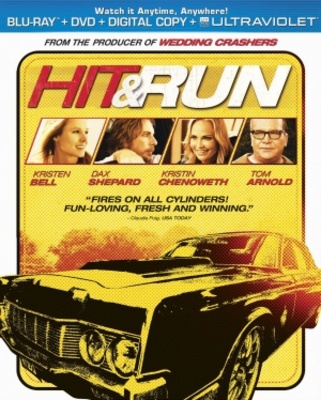 Hit and Run movie poster (2012) pillow