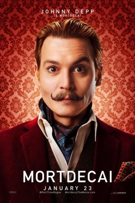 Mortdecai movie poster (2015) poster with hanger