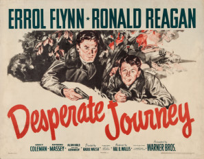 Desperate Journey movie poster (1942) mouse pad