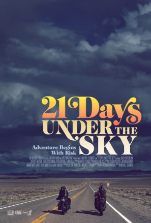 21 Days Under the Sky movie poster (2016) wooden framed poster