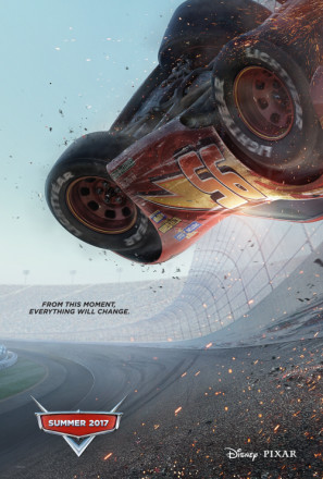 Cars 3 movie poster (2017) poster with hanger