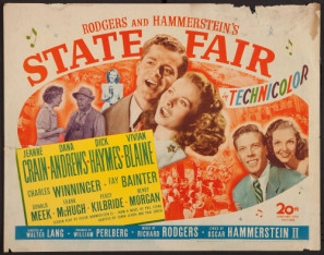 State Fair movie poster (1945) pillow