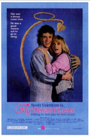 My Demon Lover movie poster (1987) pillow