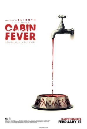 Cabin Fever movie poster (2016) pillow