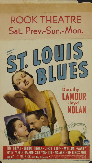 St. Louis Blues movie poster (1939) canvas poster