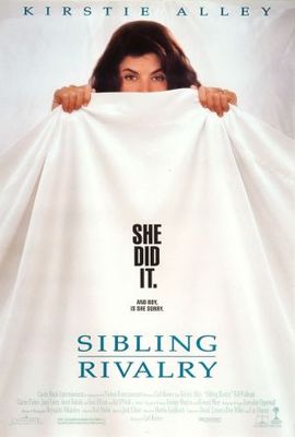 Sibling Rivalry movie poster (1990) wooden framed poster