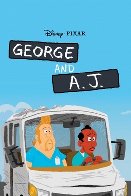 George & A.J. movie poster (2009) Stickers MOV_b00465ee