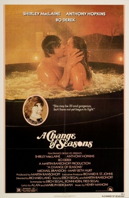 A Change of Seasons movie poster (1980) canvas poster