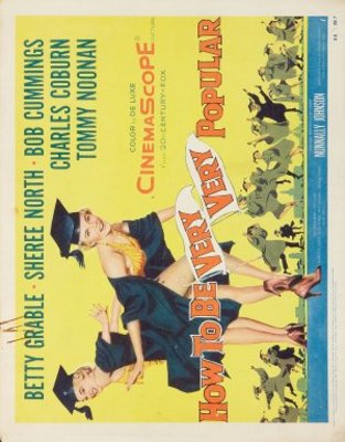 How to Be Very, Very Popular movie poster (1955) mug