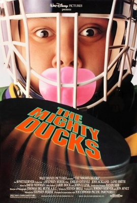 The Mighty Ducks movie poster (1992) metal framed poster