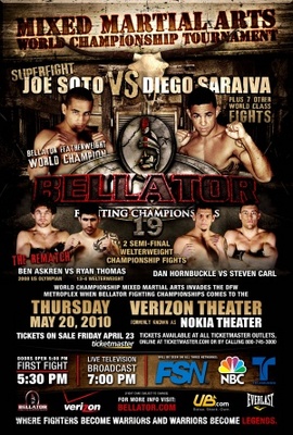 Bellator Fighting Championships movie poster (2009) puzzle MOV_b030833a