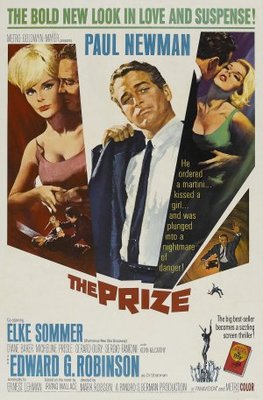 The Prize movie poster (1963) metal framed poster