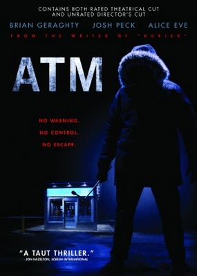 ATM movie poster (2012) wooden framed poster