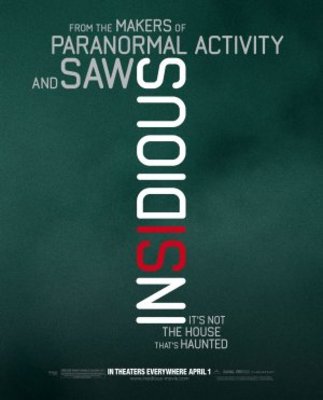 Insidious movie poster (2010) wooden framed poster